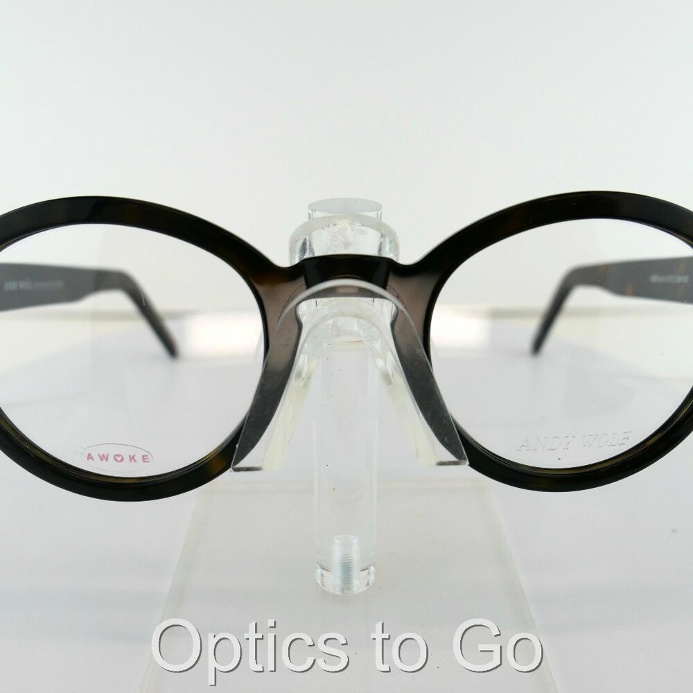 ANDY WOLF 4560 C:B ( DARK TORTOISE )  51-24-145 Eyeglass Frames